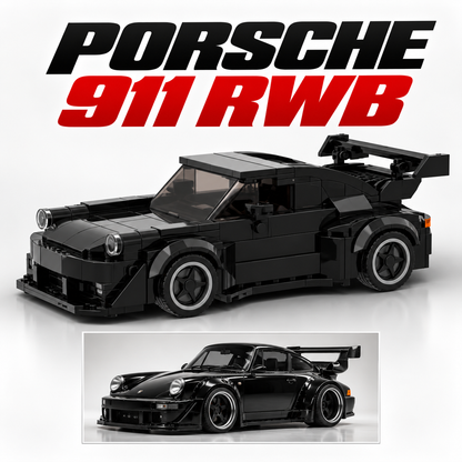 Porsche 911 RWB Negro