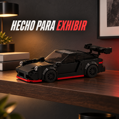 Porsche 911 RWB Negro y Rojo