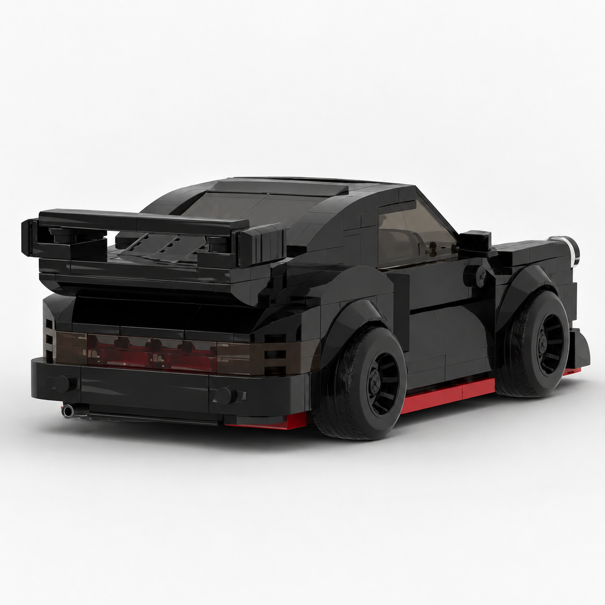 Porsche 911 RWB Negro y Rojo