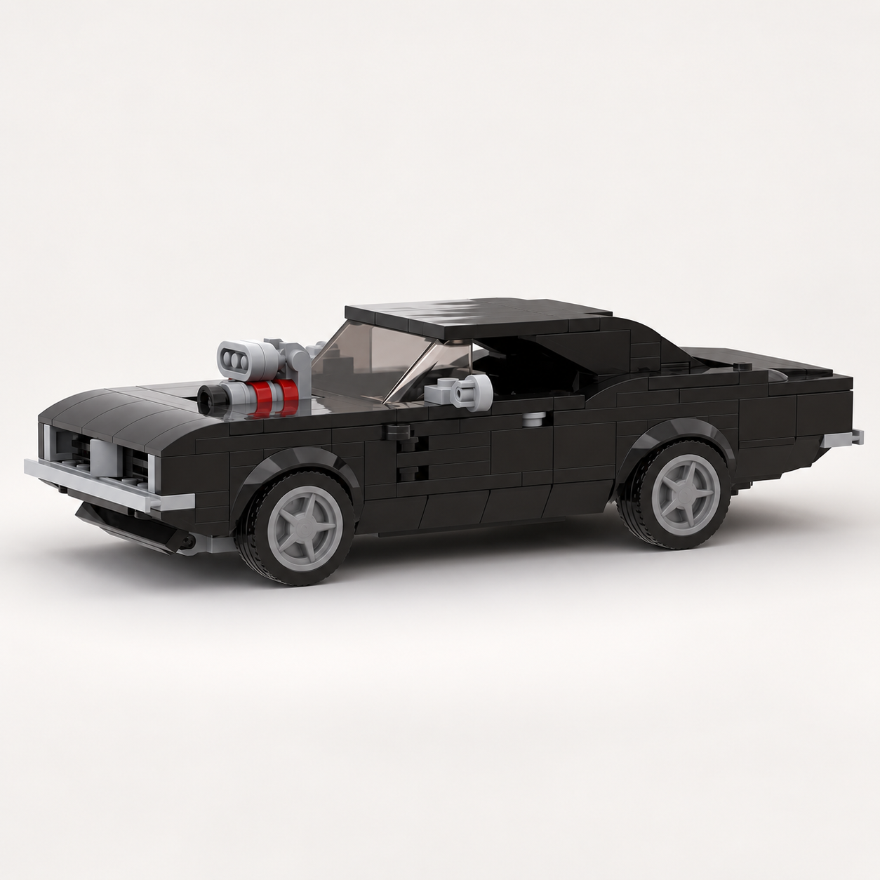 Dodge Charger R/T 1970 Motor Expuesto