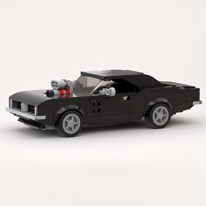 Dodge Charger R/T 1970 Motor Expuesto