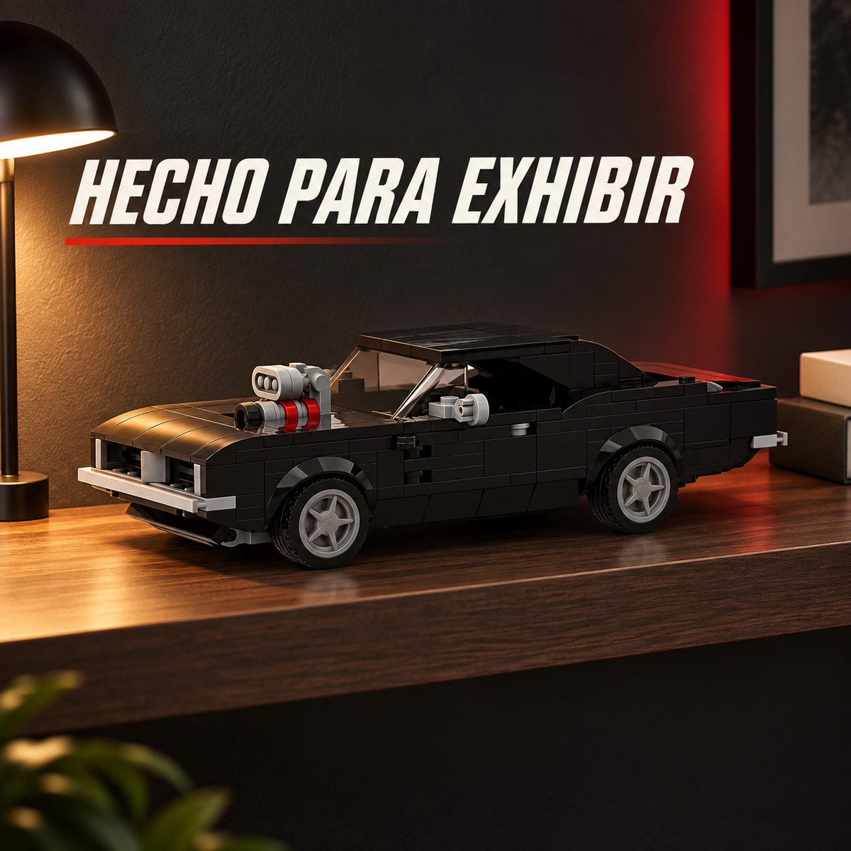 Dodge Charger R/T 1970 Motor Expuesto