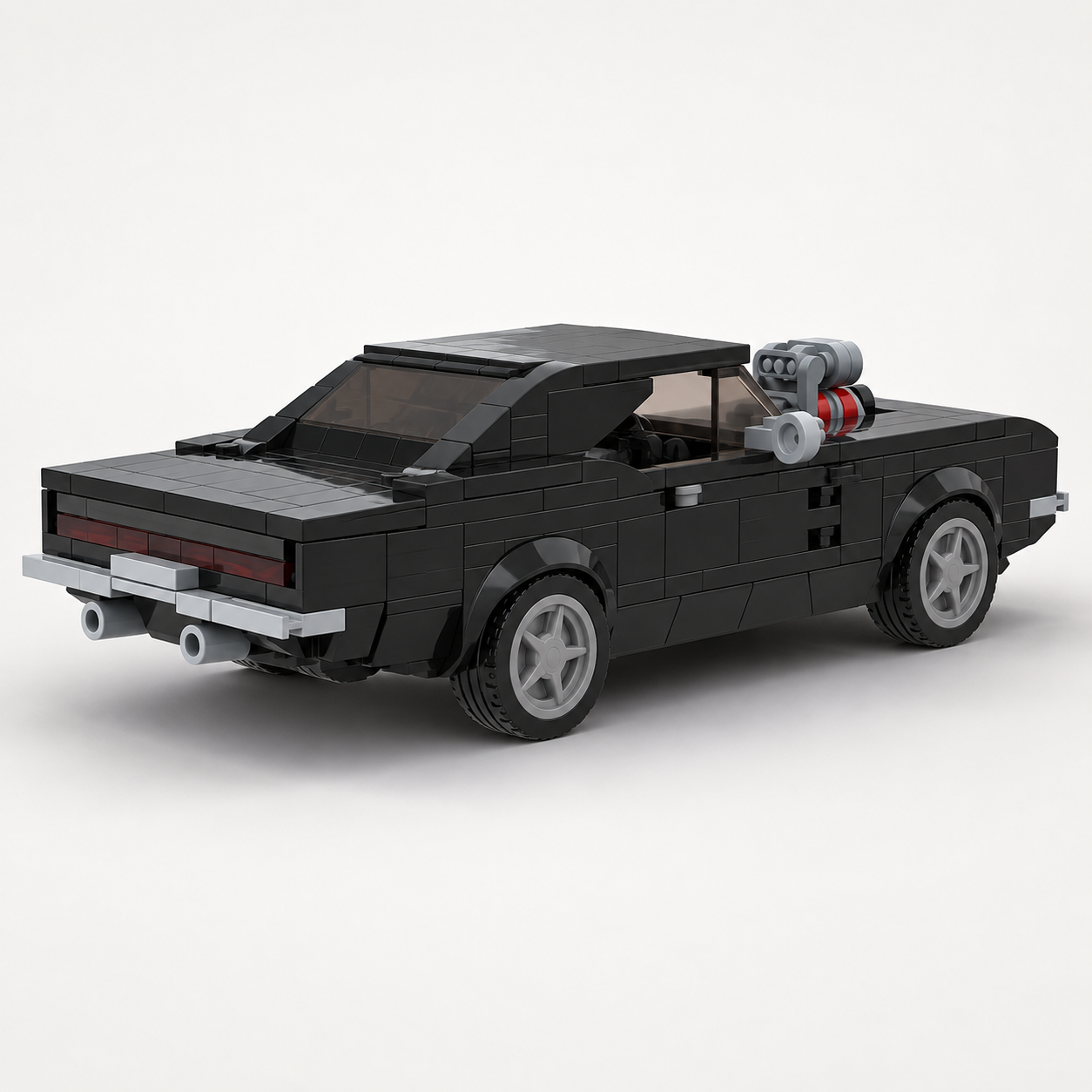 Dodge Charger R/T 1970 Motor Expuesto