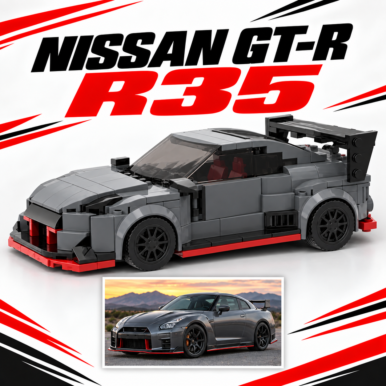 Nissan GT-R R35 Gris