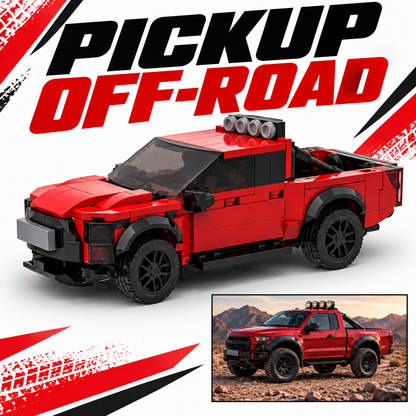 Pickup Off-Road Roja