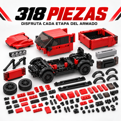 Pickup Off-Road Roja