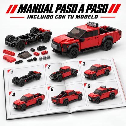 Pickup Off-Road Roja