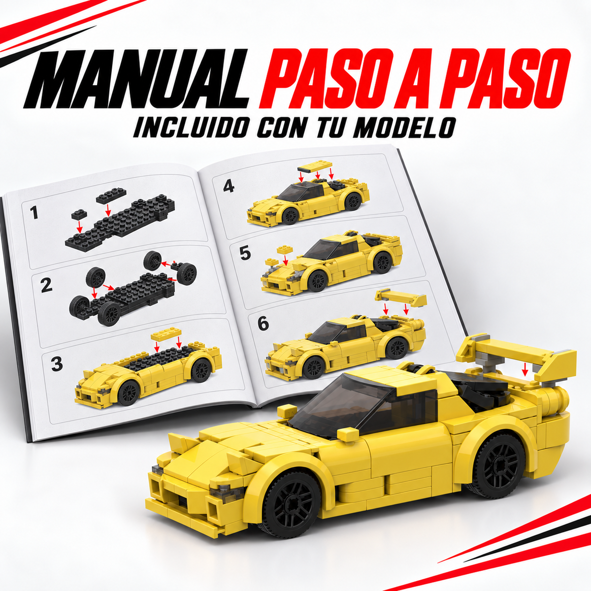 Mazda RX-7 FD3S Amarillo Compacto
