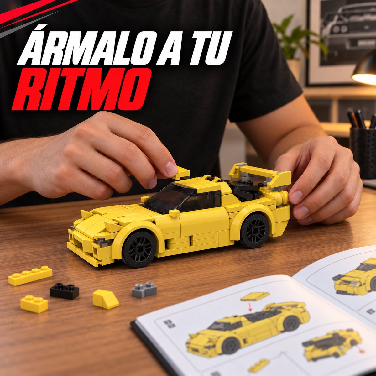 Mazda RX-7 FD3S Amarillo Compacto