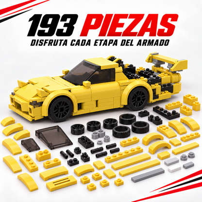 Mazda RX-7 FD3S Amarillo Compacto