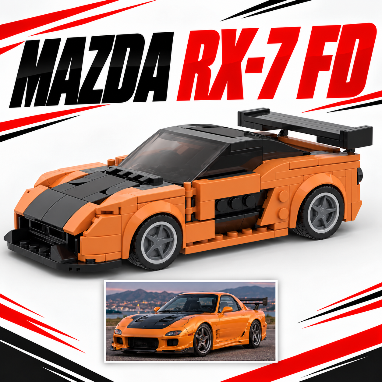 Mazda RX-7 FD Naranjo