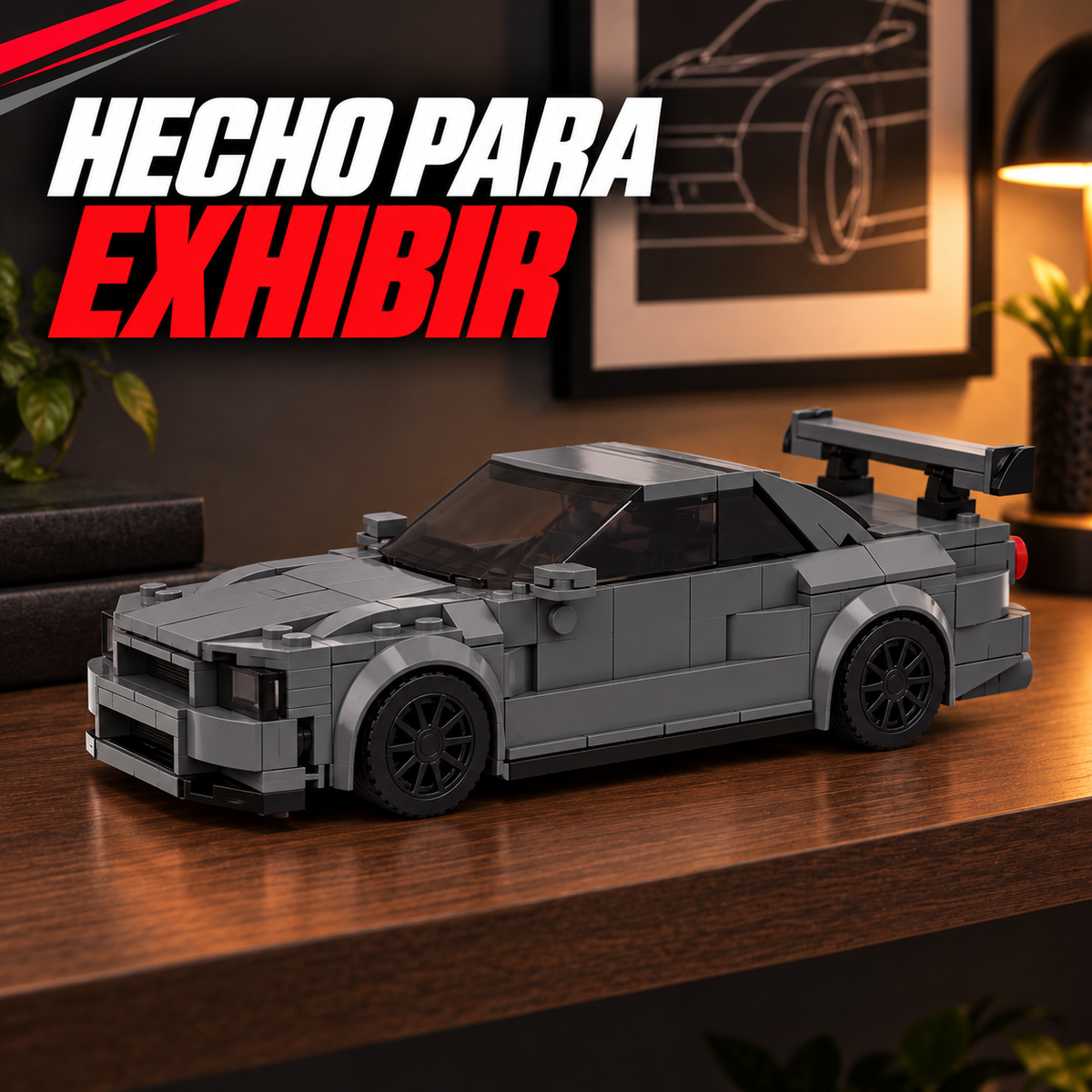 Nissan Skyline GT-R R34 Gris