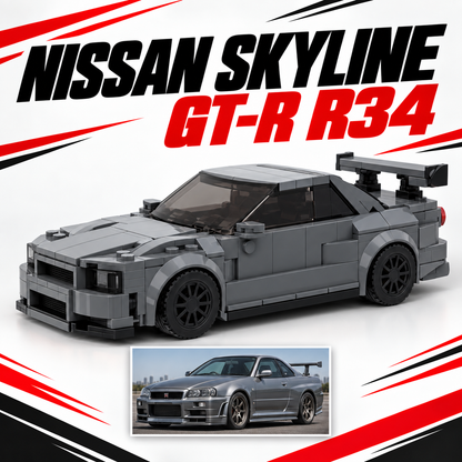 Nissan Skyline GT-R R34 Gris