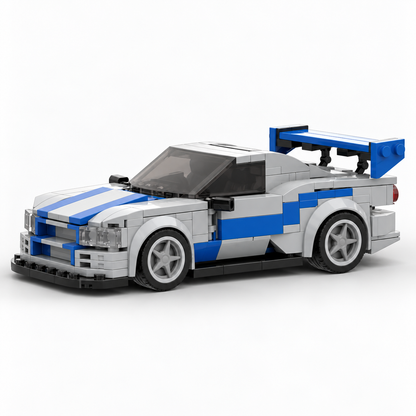 Nissan Skyline R34 Franjas Azules