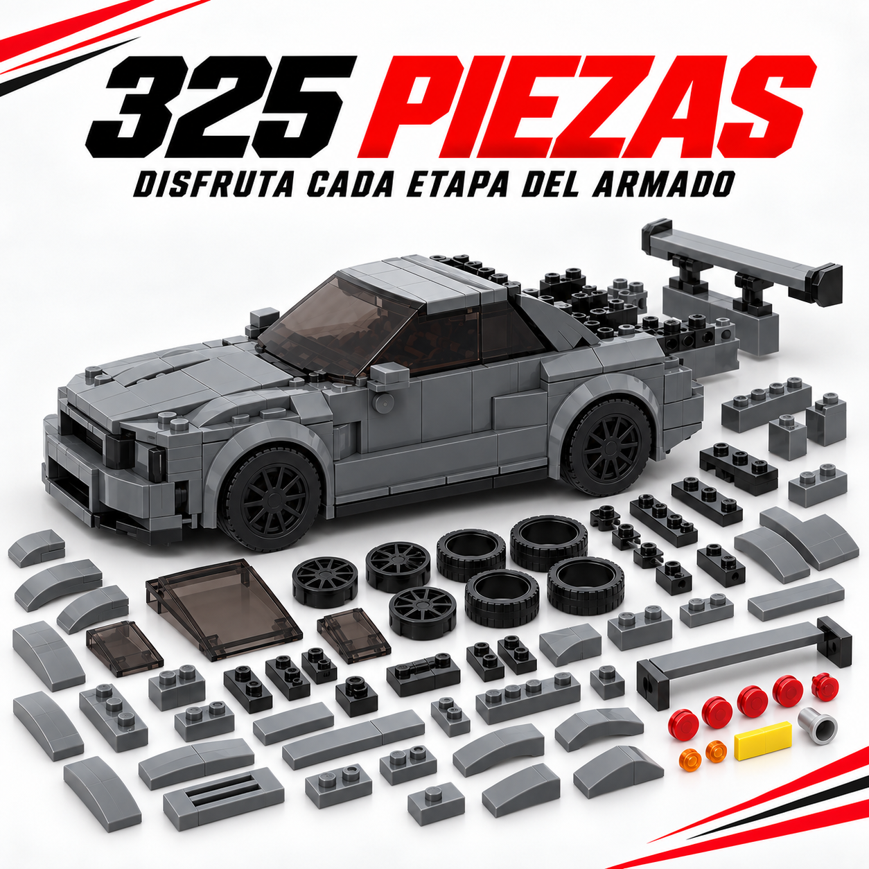 Nissan Skyline GT-R R34 Gris