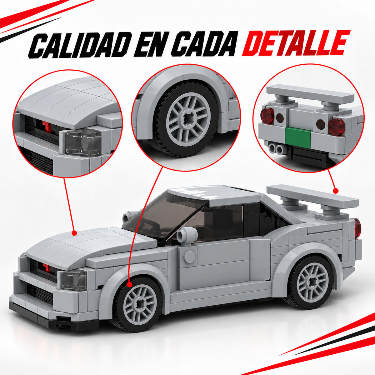 Nissan Skyline GT-R R34 Plateado