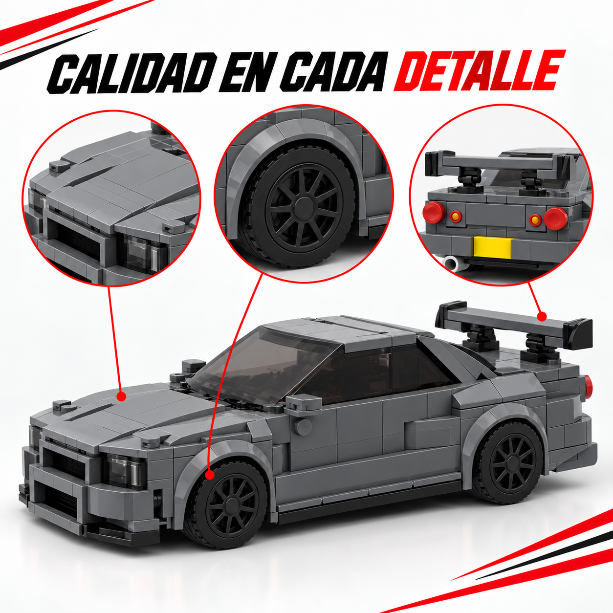 Nissan Skyline GT-R R34 Gris