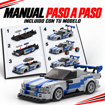 Nissan Skyline R34 Franjas Azules