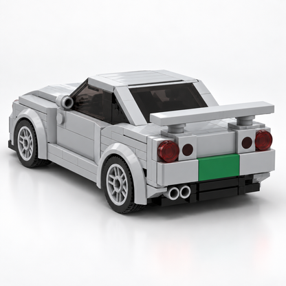 Nissan Skyline GT-R R34 Plateado