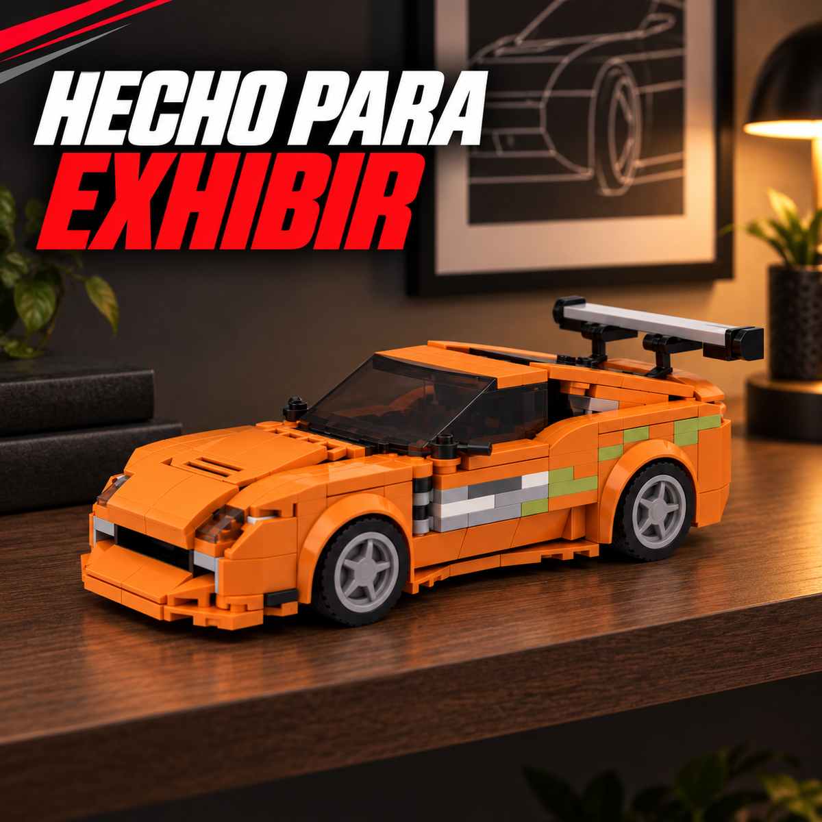 Toyota Supra MK4 Naranja