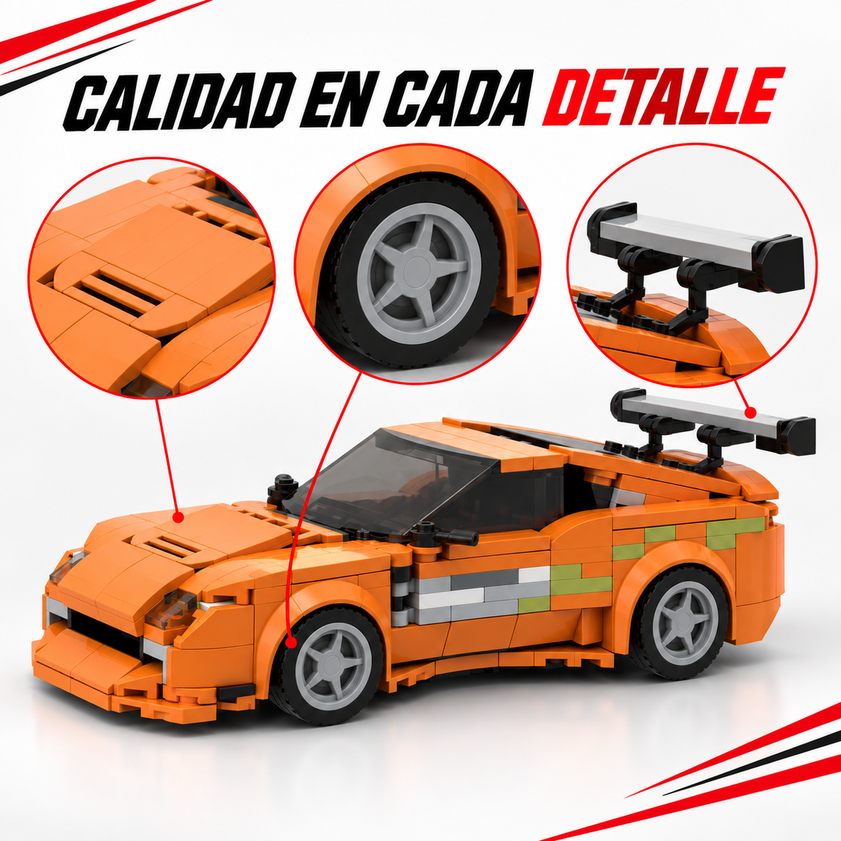 Toyota Supra MK4 Naranja